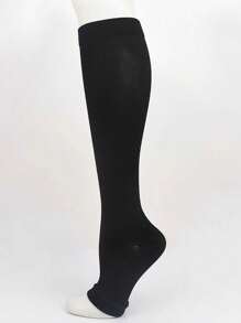 Unisex Knee-High Compression Socks For All Seasons | Prevents Deep Vein Thrombosis & Relieves Varicose Veins | Slimming Open-Toe Support Stockings", Y2k