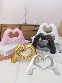 قطعة ديكورية لحركة اليد معبرة عن الحب، نحت فني يدوي ديكور المنزل، ديكور طاولة للزفاف والعائلة مبتكر، ديكور زفاف بوهيمي، ديكورات المنزل