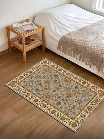 Merry Christmas Red & Green Plaid Area Rug - Classic Holiday Decor For Office Chair, (For Scenarios With Higher Anti-Slip Requirements, It Is Recommended To Purchase Anti-Slip Stickers)