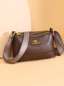 Brand Luxury Women's Crossbody Bag, Soft Leather Handbag, Designer Fashion Women's Shoulder Bag, Crossbody Bag