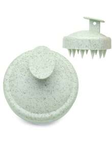 1 件头皮按摩刷，小麦秸秆洗发工具，硅胶发刷，按摩洗发刷，按摩和清洁头皮刷，头皮去角质磨砂膏，去屑工具，男女适用，适用于淋浴沙龙，洗发工具，清洁发刷和淋浴工具，身体按摩刷，手动头部按摩器，沐浴用头皮按摩器，按摩洗发刷，发刷/发梳。家居浴室装饰秋季装饰返校 - 彩色 - 查看 9