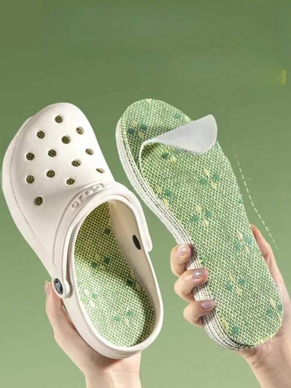 1 Pair Thin Barefoot Insoles, Soft Bottom, Anti-Fatigue, Shock-Absorbing, Sweat-Absorbing, Comfortable Insoles, Suitable For Various Shoes (Trimming Allowed)