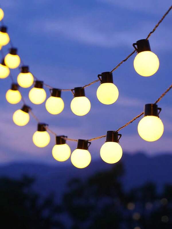 Luz de ambiente de camping al aire libre con LED, luz solar al aire libre resistente al agua, luz USB/a batería, adecuada para camping al aire libre, decoración de toldo, tienda, jardín, patio, fiesta