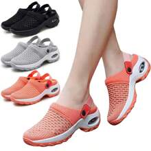 Mesh Orthopedic Clogs Arch Support Walking Shoes Casual Summer Beach Sandals For Women