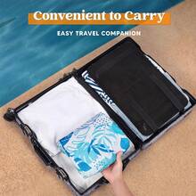 Thicker & Durable Inflatable Water Sofa With Backrest, Maple Leaf Shaped Floating Pool Lounge Chair For Adults - Multicolor - View 11