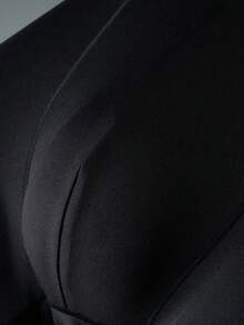 1pc Customized Men's Polyester Boxer Briefs, Personalized Gift For Boyfriend With Printed Design, Black Pouch - Black - View 6