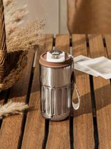 Smart Double-Wall Vacuum Insulated Coffee Cup - Seamless Stainless Steel 316 Design - Perfect For Men & Women, Office & Outdoor Adventures - Durable, Rust-Resistant, Easy-Carry Mug
