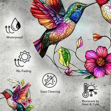 Hummingbird Sunshine Catcher, Suitable For Windows And Gardens - Unique Housewarming, Birthday Gift, Great Choice For Her, Outdoor Boho Decor - Multicolor - View 4