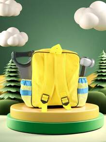 Set da 9 pezzi di attrezzatura da ingegnere per bambini, inclusi gilet, zaino, berretto da ingegnere, attrezzi, adatto per giochi di ruolo al chiuso ed all'aperto, interazione genitore-figlio, per stimolare le capacità pratiche dei bambini