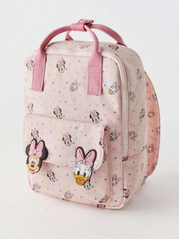 Sanrio Disney Minnie Donald Duck desene animate imprimare multifuncțională moda casual drăguț școală rucsac student excursie călătorie școală bag