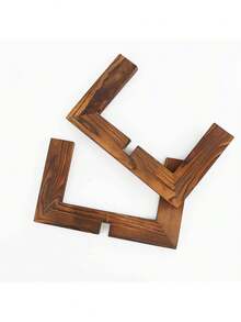 木制植物架，中世纪现代花盆，藤制花盆架，低矮室内植物架 - 波西米亚乡村木制凳子，适用于植物架，适合 5-15 英寸花盆 - 彩色 - 查看 6