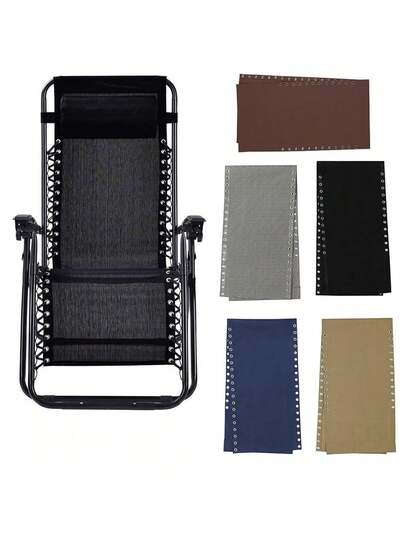 通用替换布适用于零重力椅露台休闲沙发躺椅所有标准吊带椅 63x17 英寸