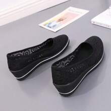 Zapatillas con cuña para mujer