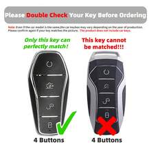 1 件 TPU 汽车钥匙遥控器保护壳,适用于比亚迪宋/Plus ATTO 3 海豚唐 Dmi EV 秦元 Pro E9 无钥匙汽车配件 - 彩色 - 查看 5