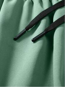 春夏一体式纯色运动短裤 防静电 双层运动短裤 男女情侣款 跑步 户外健身 裤子