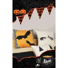 Funda de almohada de Halloween con estampado de mano fantasma y dibujos animados, cuadrada, para sala de estar y dormitorio, 45 x 45 cm. - mano fantasma - Ver 4