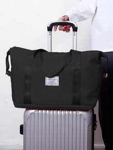 1pc Large Capacity Fitness Bag Suitable For Yoga, Gym, Travel, Holiday, Can Be Used As A Shoulder Bag, Crossbody Bag, Handbag, Travel Bag