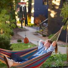 1pc Garden Memorial Condolence Gift Wind Chimes - Memorial Gifts For Lost Loved Ones - Express Your Feelings For Your Loved Ones - Memorial Condolence Home Decoration Outdoor Garden Terrace Wind Chimes As Memorial Gifts