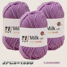 150g (Contains 3pcs) Soft Medium Thick Yarn For Handmade Knitting DIY Crafts, Handmade Gifts, Sweaters, Hats, Scarves - Multicolor - View 21