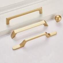 1 Pc Modern Simple Gold Cabinet Drawer Handle Nordic Shoes Cabinet Handle Wardrobe Door Single Hole Handle Furniture Hardware Accessories