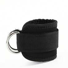 طقم أربطة الكاحل للتايكوندو، أحزمة المقاومة لتدريب قوة الساق، تجهيزات حماية رياضية متنوعة، تشمل الحبل المطاطي وحلقة القدم والمشبك - وردي - مشاهدة 6