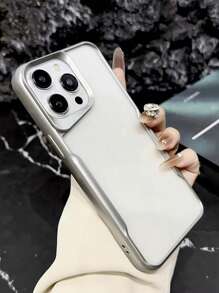 New Electroplated Matte Knife Edge Phone Case (Metal Texture, Knife Edge Design, Domestic Best-Selling)
