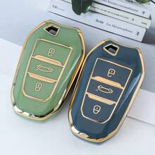 1 件 TPU 汽车钥匙包带钥匙扣套适用于标致适用于雪铁龙 3 键汽车钥匙扣套适用于 2008 适用于 3008 适用于 4008 适用于 5008 适用于 308 适用于 408 适用于 508 适用于 C1 适用于 C2 适用于 C4 适用于 C6 适用于 C3-XR 适用于 Grand 适用于 DS 适用于 DS5 精致高端钥匙包适合女孩