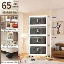 Large Capacity Storage Box For Home, Children's Clothes, Toys, Snacks, Blankets, Thick Plastic Multi-Layer Storage Cabinet