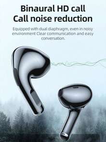 Lenovo LP40 Bluetooth Earphone Protective Case Combo, Half In-Ear Sports Earbuds With Deep Bass, High-Definition Calls With Microphone, Low Latency Music & Gaming, Smart Touch Control, Superb Battery Life, Passive Noise Cancellation, Compact & Portable Wireless Headphones - LP40白色+小熊粉帽保護套 - 查看 3
