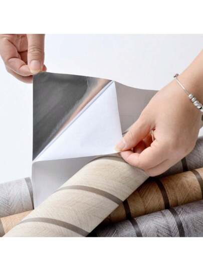 Roll Of Textured Vinyl 3d Wand Stickers Waterproof Self Adhesive Wallpaper.Natural Wood Texture, Easy To Clean Detachable, Directly Matches DIY Home ation, Ceilings, Partitions Curved Room Bedroom Bathroom Living Paper Papers Kitchen ation Stuff Ho Art Wallpapers view 5