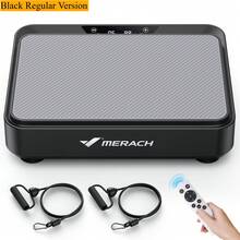 MERACH Vibration Plate Exercise Machine, Whole Body Workout Fitness Platform With Motor Speed Control, Adjustable Settings For Home Training And Shaping - 查看 7