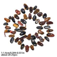10-14mm Natural Asymmetrical Colorful Fluorite Amethyst Stone Gravel Chip Loose Spacer Bead For Jewelry Making DIY Earring Necklace Accessories