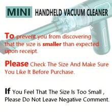 Aspiradora de mano, aspiradora inalámbrica extra fuerte, esta aspiradora funciona para apartamentos, automóviles, oficinas y escuelas. Además, tiene una función de carga que aumenta la capacidad de la batería hasta los 2000mAh. El dispositivo de alta calidad viene con todos los accesorios para garantizar un hogar limpio.