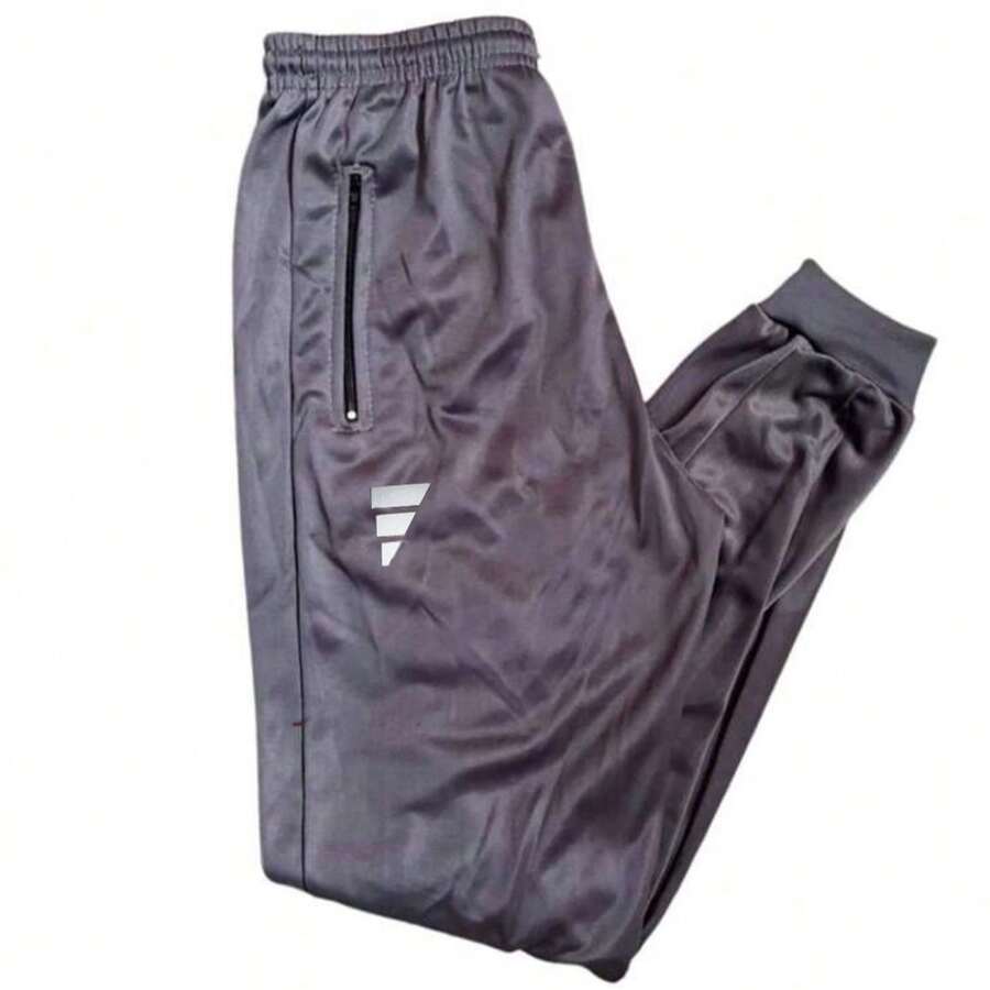 Men's Gym Jogger Pants With Reflective Logo