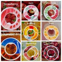 2/4/8Pcs Flavour Pod Pack,Air Water Bottle Flavour Pods Fruit Taste Pods Water Bottles Cup Accessories For Air Water Bottle Starter Set 0 Sugar 0 Calorie Flavored (Not Include Bottle)