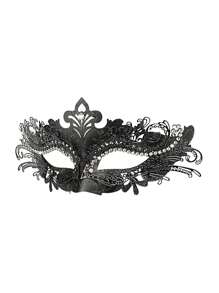 1 套化妆舞会面具，狂欢节装饰威尼斯面具女士万圣节 - 繫帶款 - 查看 8