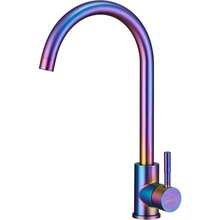Kitchen Mixer Tap 360° Swivel Kitchen Sink Faucet Stainl Steel Single-Handle Multicolour - Multicolour1 - View 1