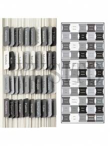 WUSITO Bible Tabs, 75 Tabs, Gray, Laminated Bible Tabs For Women And Men, Bible Tabs For Study Bible, Bible Index Tabs, Bible Book Tabs, Bible Labels Tabs.,School Supplies,Back To School