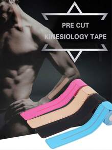 1pc Sports Bandage Adhesive Muscle Tape, Stretchable & Breathable Gym Gym Accessories Bandages Sports Tape