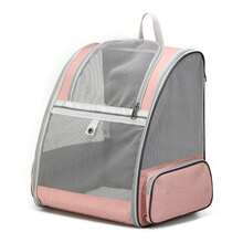 Breathable Pet Backpack Carrier, Dual Shoulder Cat Bag, Simple Design For Travel, Large Capacity Cat Carrier Cat Carrier Cat Backpack Bike Trailer