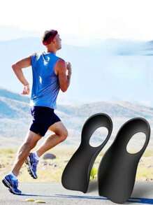 2 Peças de Palmilhas de Apoio de Arco, Amortecimento e Absorção de Impacto, Distribuição de Pressão Durante Esportes e Exercícios, Melhora Estabilidade e Equilíbrio, Para Uso Diário e Exercícios Mais Naturais, Suaves e Confortáveis