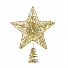 Lighted Christmas Tree Topper, Star Treetop With Lights Warm White Fairy Lights, Holiday Christmas Tree Decorations