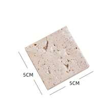 1PC Natural Hole Stone Jewelry Tray - Vintage Marble Ring Dish For Earrings & Necklaces, Boho Photo Prop For Jewelry Display, Aesthetic Jewelry Organizer Plate, Decorative Storage Dish For Women, Bridesmaid Gift Organizer Storage Box Travel Gifts Back To School - Multicolor - View 9