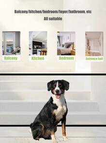 Pet Fence, Isolation Fence, Transparent Window, Balcony Fence, Pet Protection, Pet Door, Dog Door, Pet Railing, Dog Mesh