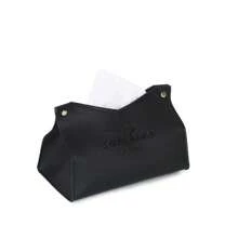 1pc Leather Tissue Box Waterproof Kitchen Accessories,Decorative Tissue Box,Napkin Holder For Table,Tissue Box Bathroom
