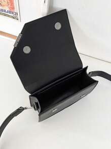 Bolso bandolera cuadrado versátil de moda para hombres, bolso cruzado casual adecuado para ir al trabajo, volver al colegio, regalos del Día del Padre, Día de San Valentín