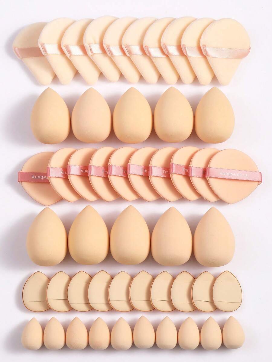 50/30/20/10/5件套化妆工具套装,包含:液体化妆品专用化妆海绵、迷你液体化妆品专用化妆海绵、散粉定妆三角粉扑、面部化妆专用气垫粉扑、面部遮瑕专用迷你气垫粉扑。 适用于化妆、家居装饰、梳妆台、旅行、卧室、化妆配件、粉扑、美妆蛋、粉扑、化妆海绵、圣诞礼物、化妆品、化妆工具、廉价好物、礼品、女士礼品、圣诞礼物、赠品、旅行、廉价好物、旅行必备品 - 杏色 - 查看 1