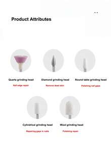 1pc Electric Nail Machine - Professional Manicure Pedicure Kit, USB Rechargeable Battery Powered, Comes With 5 Sanding Heads And 4 Speed Settings, Multi-Function Manicure Polisher, Nail Drill Tool Kit, Professional Home Nail Care, Filing, Sanding, Shaping, Cuticle Care, Suitable For Grinding Nail Care Gift For Nail Trimming And Polishing. - Multicolor - View 5