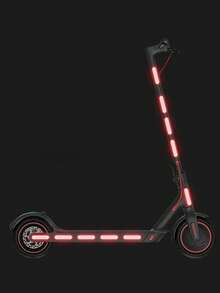 60 Packs Of Electric Scooter Stickers - Night Reflective Design Sticker Decals For Car Exterior - Yellow - View 3