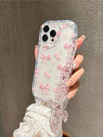 Funda protectora de teléfono a prueba de golpes, con borde ondulado de crema, diseño impreso compatible con iPhone 16, 11, 13, 16 Pro Max y Galaxy S23, S24, S25, A13 4G, A22, A21S, A51 4G, A52, S22 Ultra, Redmi 10, resistente al agua y a los arañazos